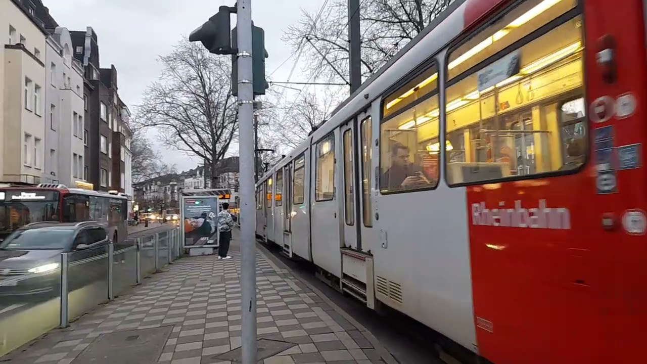 Ausfahrt der U77 nach Am Seestern GT8SU