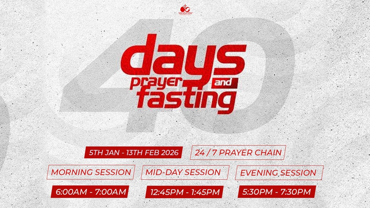 DAY 19 OF THE 40 DAYS OF PRAYER AND FASTING | 23.01.2025