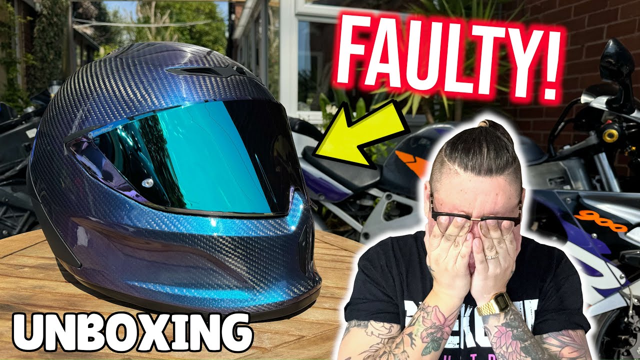 RUROC EOX NEBULA UNBOXING cheap AGV pista GP RR Iridium? And its FAULTY?!