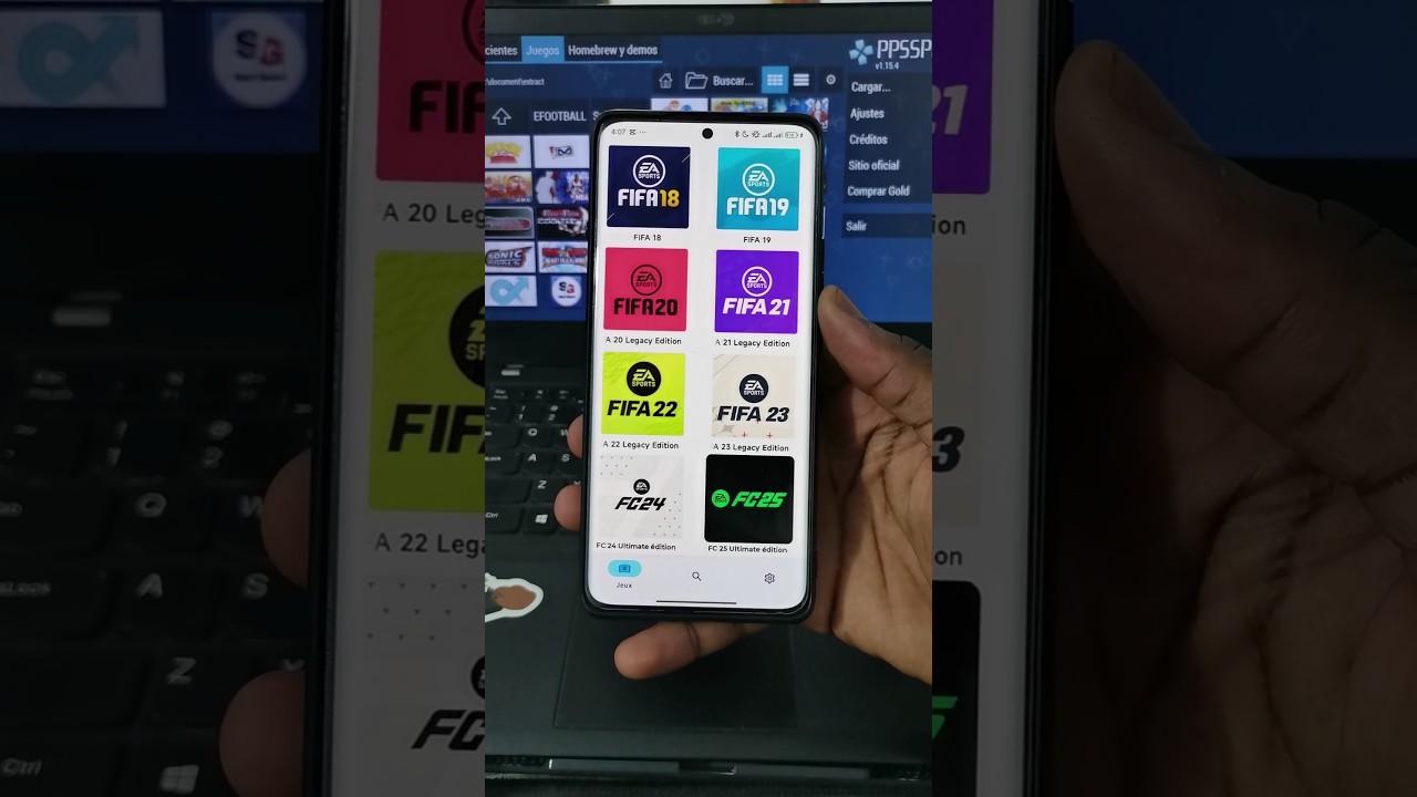 Play ALL FIFA Games on ANDROID & iOS! #fifa #fc24 #fcmobile #fc25 #smartphone #games #gameplay #fyp