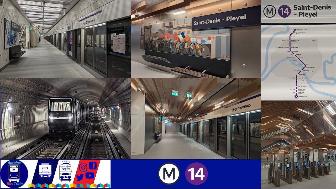 Le prolongement de la ligne 14 à Orly et Pleyel.