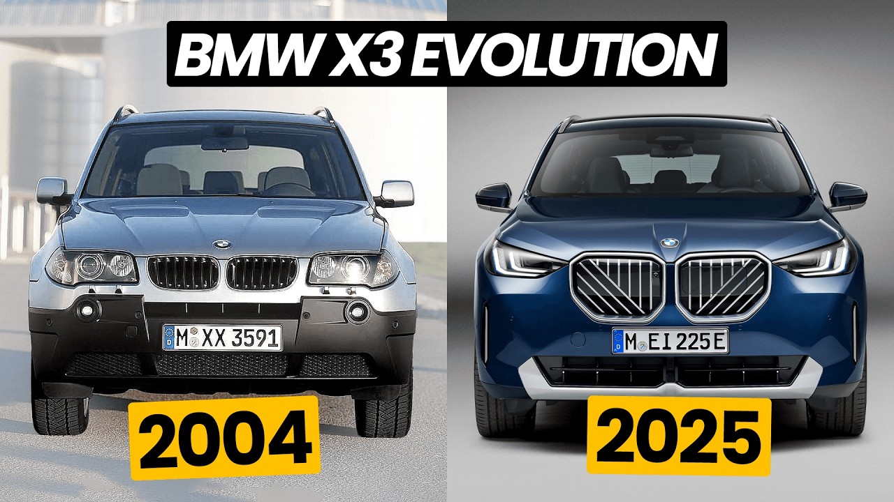 The all BMW X3 | Complete EVOLUTION From E83 to G45 | 2004-2025