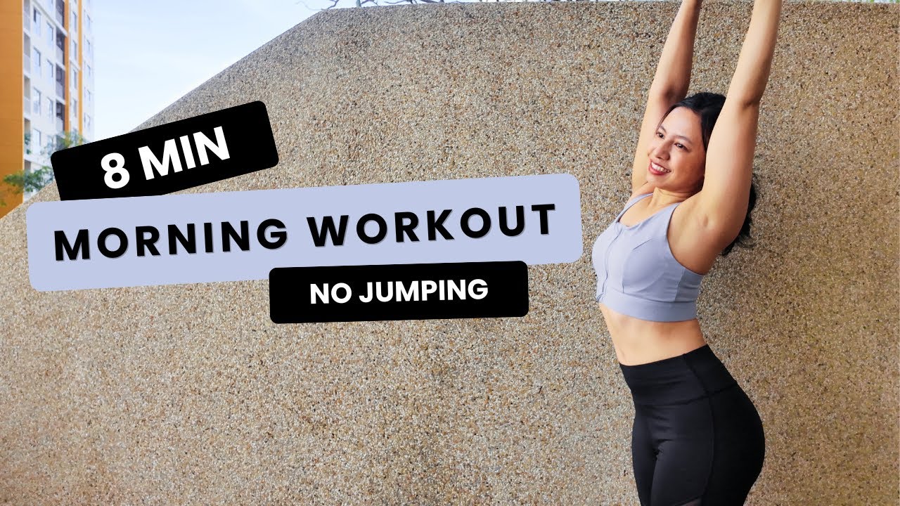 8-Minute Morning Sweat Workout | Full Body, No Jumping (Easy, No Equipment)