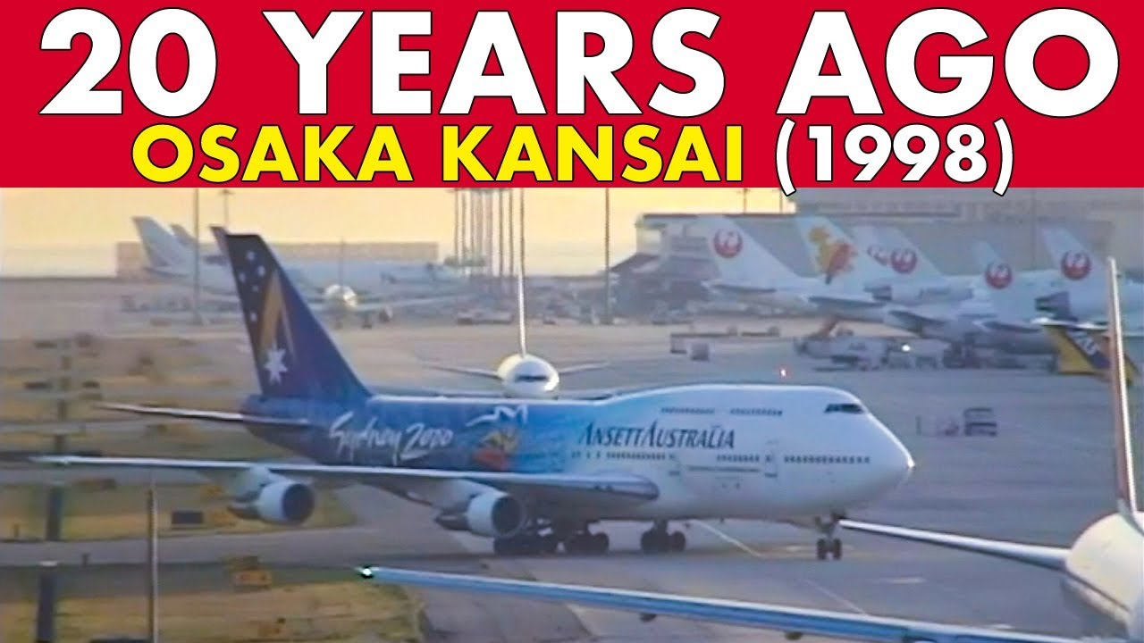 Osaka Kansai 20 YEARS AGO (1998)
