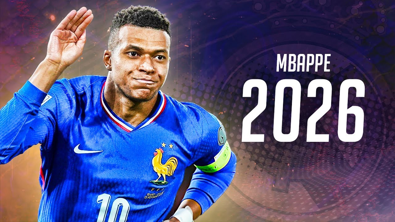 Kylian Mbapp&eacute; ❯ Ballon d'Or Level &bull; Speed, Skills & Goals 2026 | HD