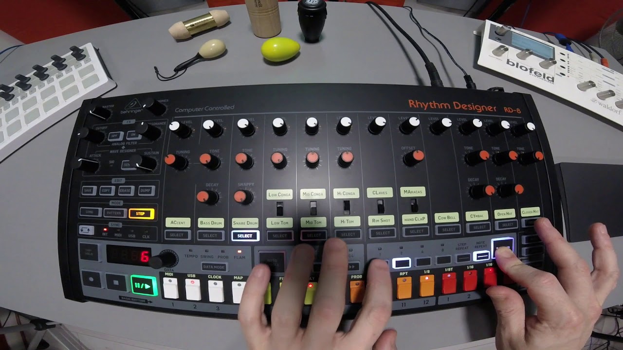 Behringer RD 8 primeras impresiones