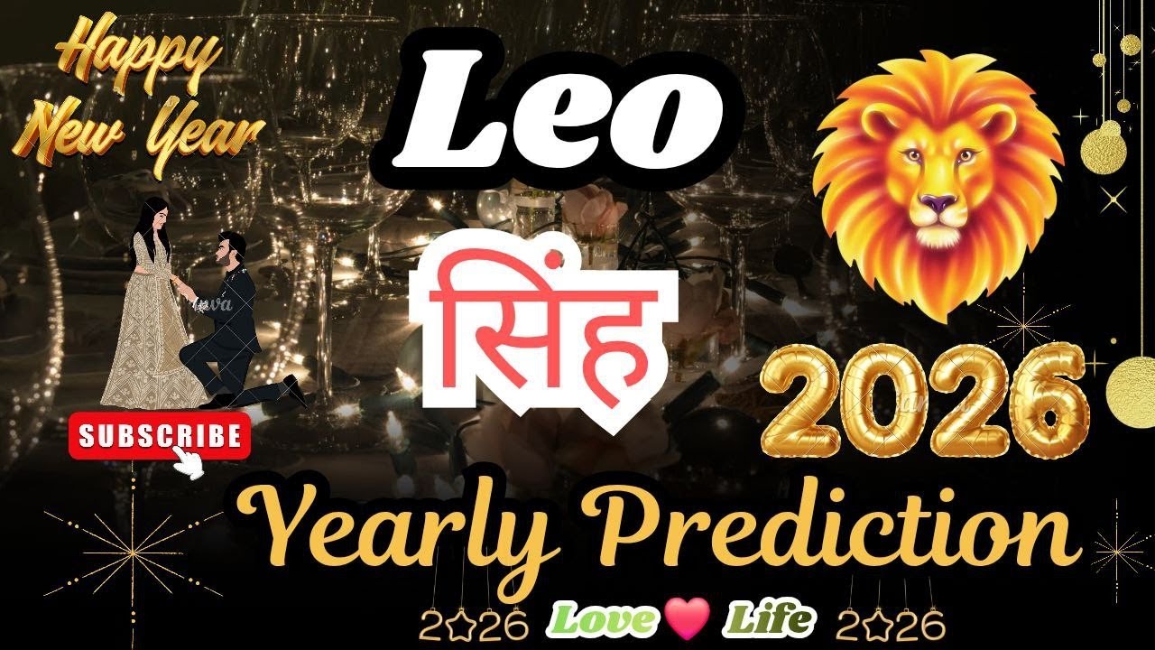सिंह राशि।कैसा रहेगा 2026? Leo। Year 2026।Love❤। Career✨। Health #hindi #love #leo #soul #viralvideo