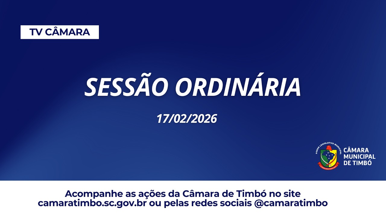 Sessão Ordinária