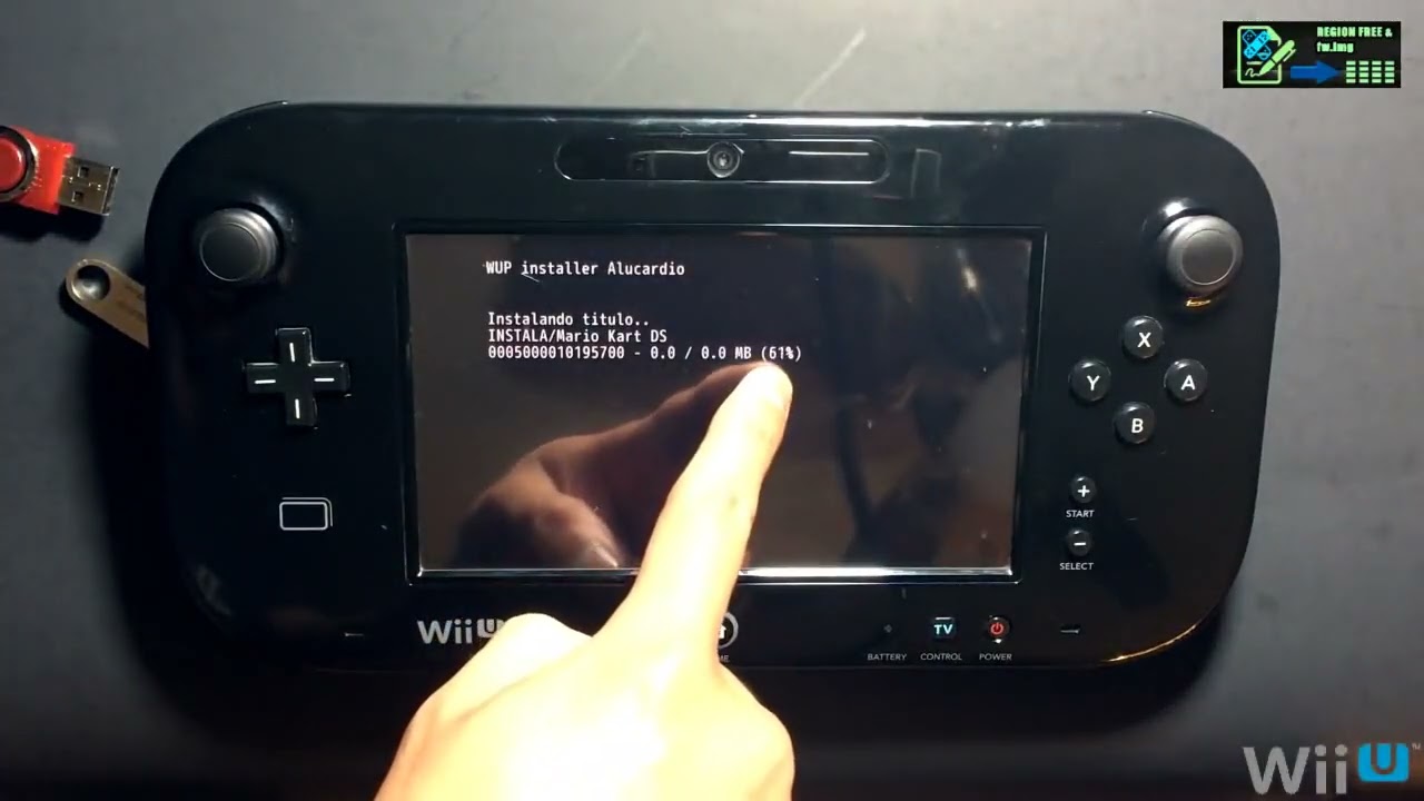 ALU - HACK Wii U SIN JUEGO WEBHACK 5.5.4 + ULAUNCHER + INSTALAR .WUP + UTIKDOWNLOADHELPER (2019)