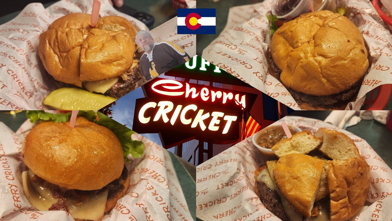 Best Burgers in Colorado? Episode 10 : The Cherry Cricket in (Cherry Creek)Denver, Colorado