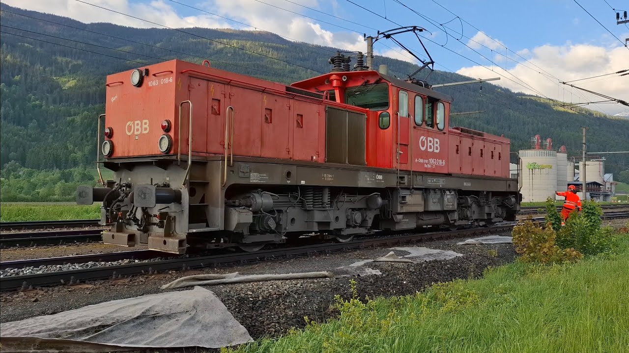 Verschubarbeiten in Gaishorn | Anschlussgleis Mayr-Melnhof