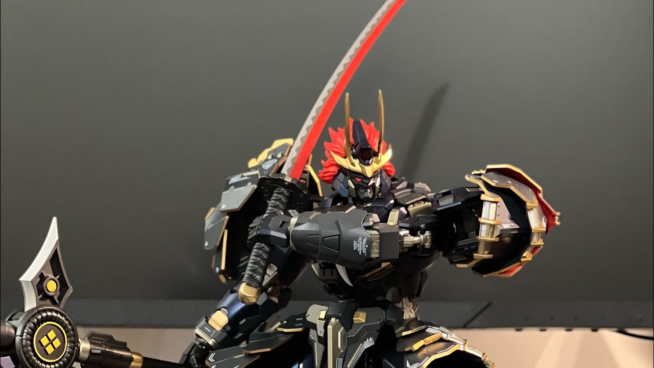 Unbox mô hình Takeda Shingen limited version (bản đen)