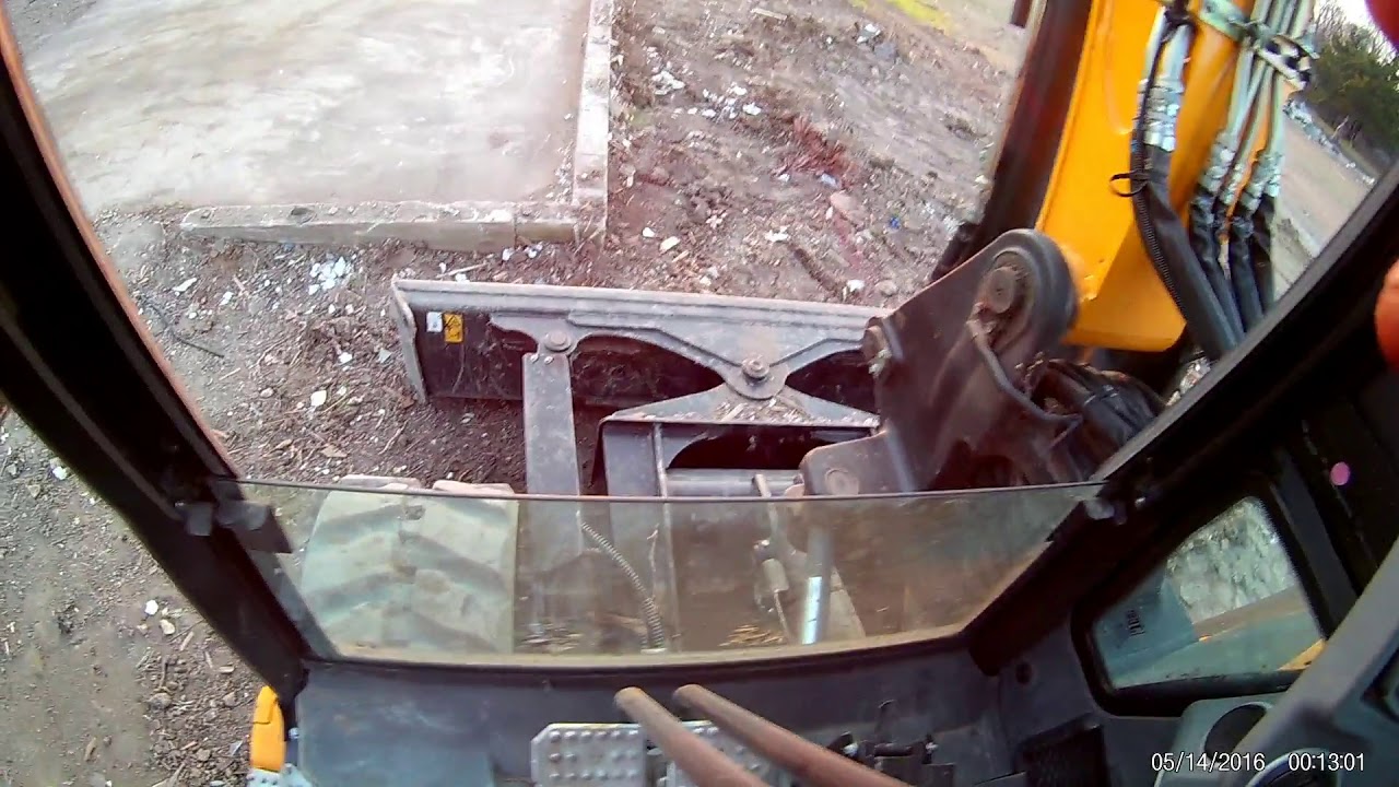 Basic Excavator Controls - JCB 85Z Excavator