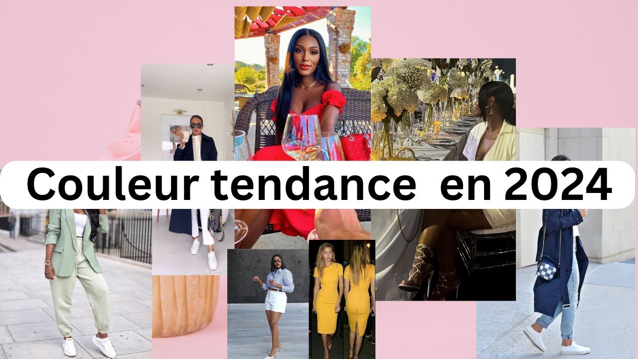 #comment assortir les couleurs vetements femme en 2024 #couleur tendnace en 2024