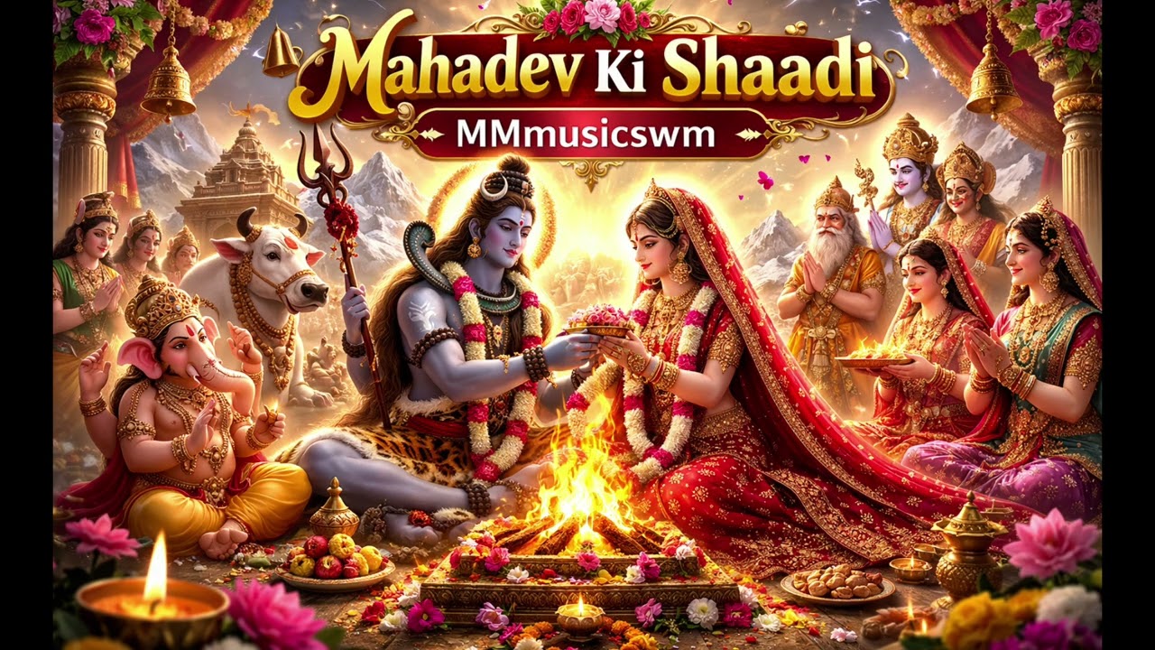  Mahadev Ki Shaadi | ❤️हर हर महादेव 🔱 | 15 ♥️❤️#February #Mahashivratri #Special Song