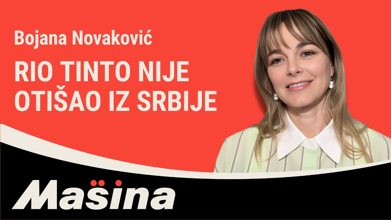 Rio Tinto nije ukinuo projekat Jadar - Bojana Novaković