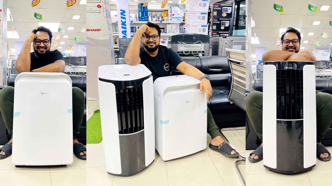 ১ টনের পোর্টেবল এসি - Midea & Gree Portable Ac Unboxing with Price - এসি এখন সাথে নিয়ে ঘুরবেন 😂