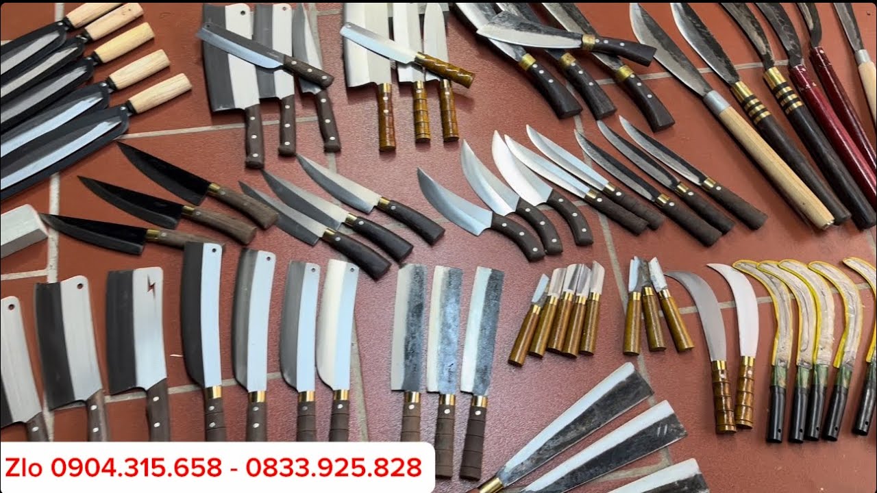 💥💥CHỈ TỪ 60k/c,DAO GHÉP RÈN,RỬA DỪA,DAO QUẮM, DAO PHILE,DAO BẾP…lh 0904.315.658