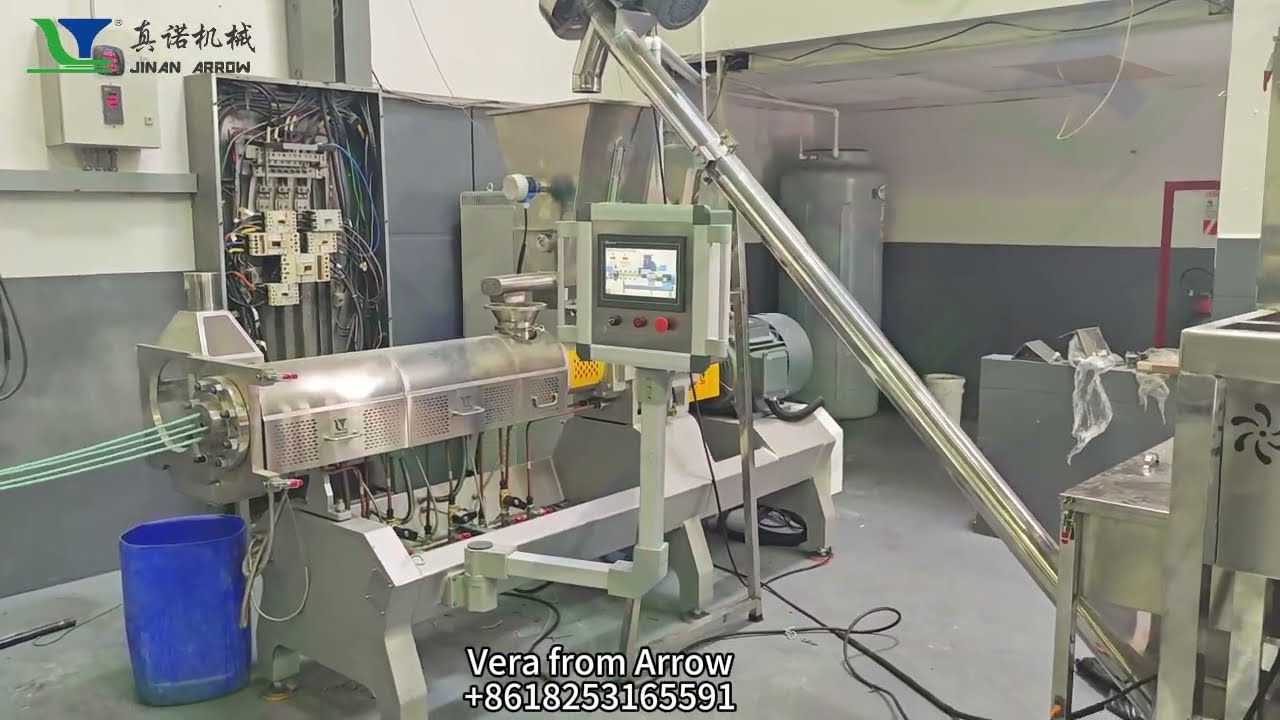 Excellent Work Automatic Panko Breadcrumb Production Line  Food Extruder Machine #breadcrumbs