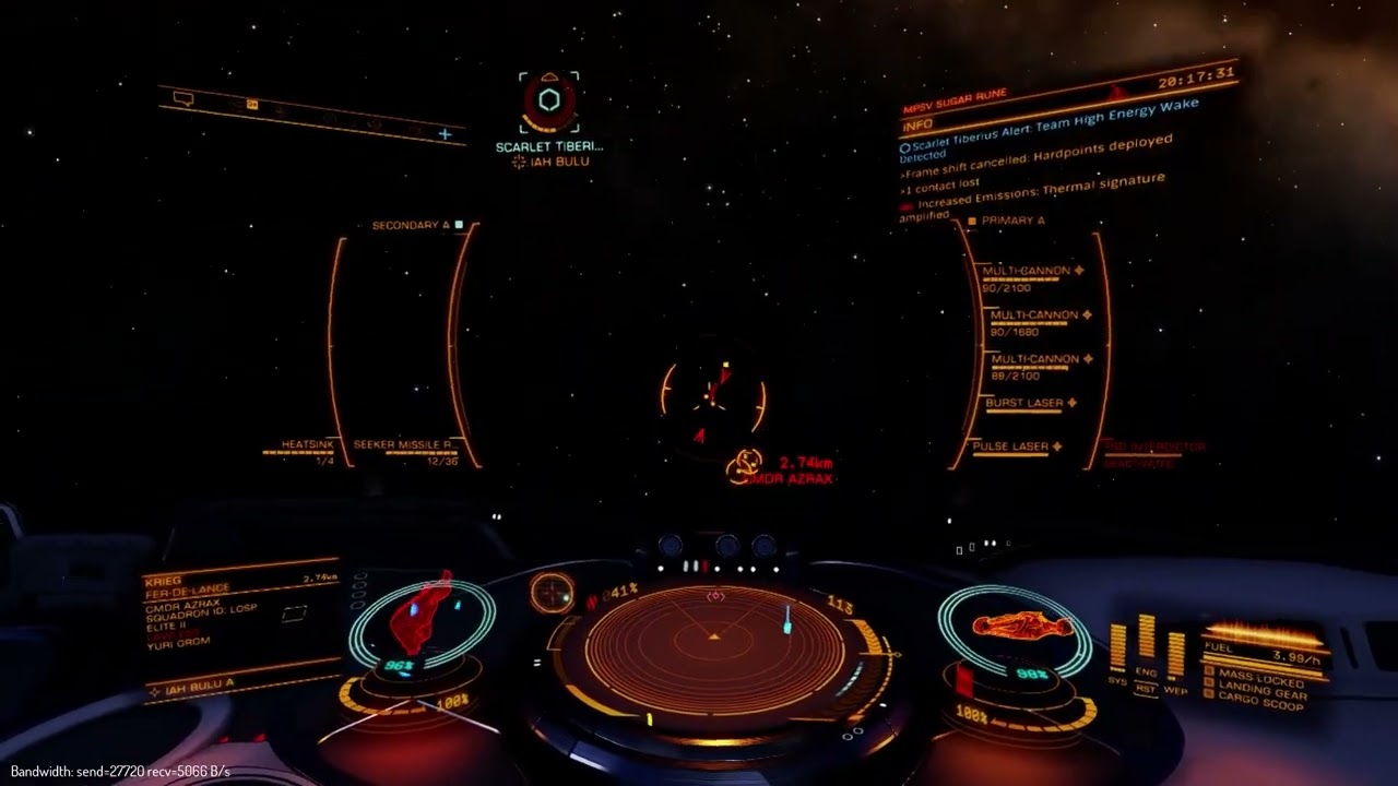 Elite Dangerous PVP: Cutter vs FDL ganker