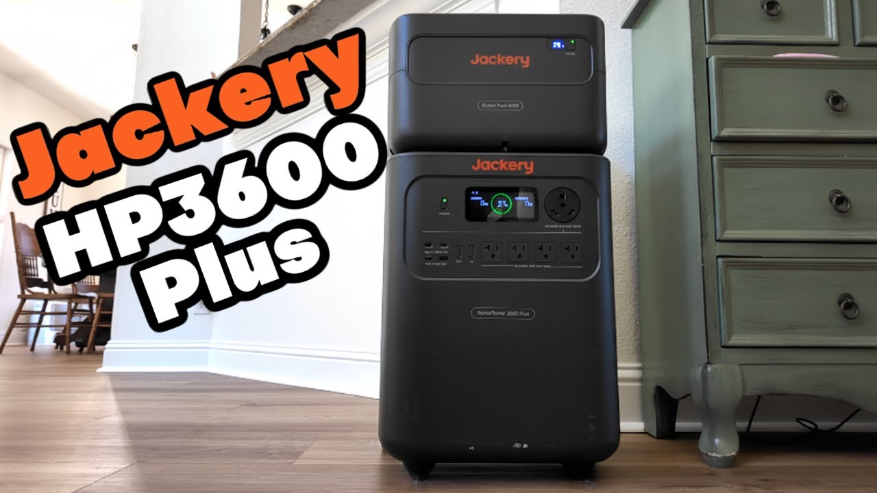 Jackery HomePower 3600 Plus: самое мощное портативное резервное копирование!