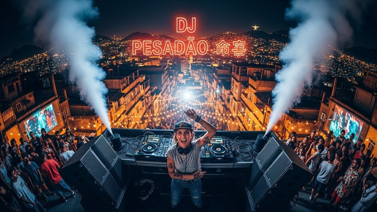 DJ Pesadão Favela 🔊 Remix Funk Brasil Grave Estourado