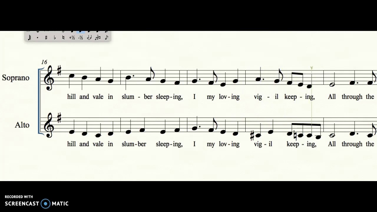 Alto All Through the Night