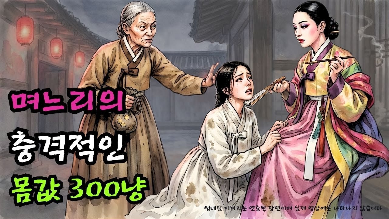 돈에 눈먼 시어머니가 며느리를 300냥에 기생집으로 팔아넘기려 하자 며느리가 은장도를 꺼내 든 소름 돋는 이유 | 며느리의 핏빛 복수