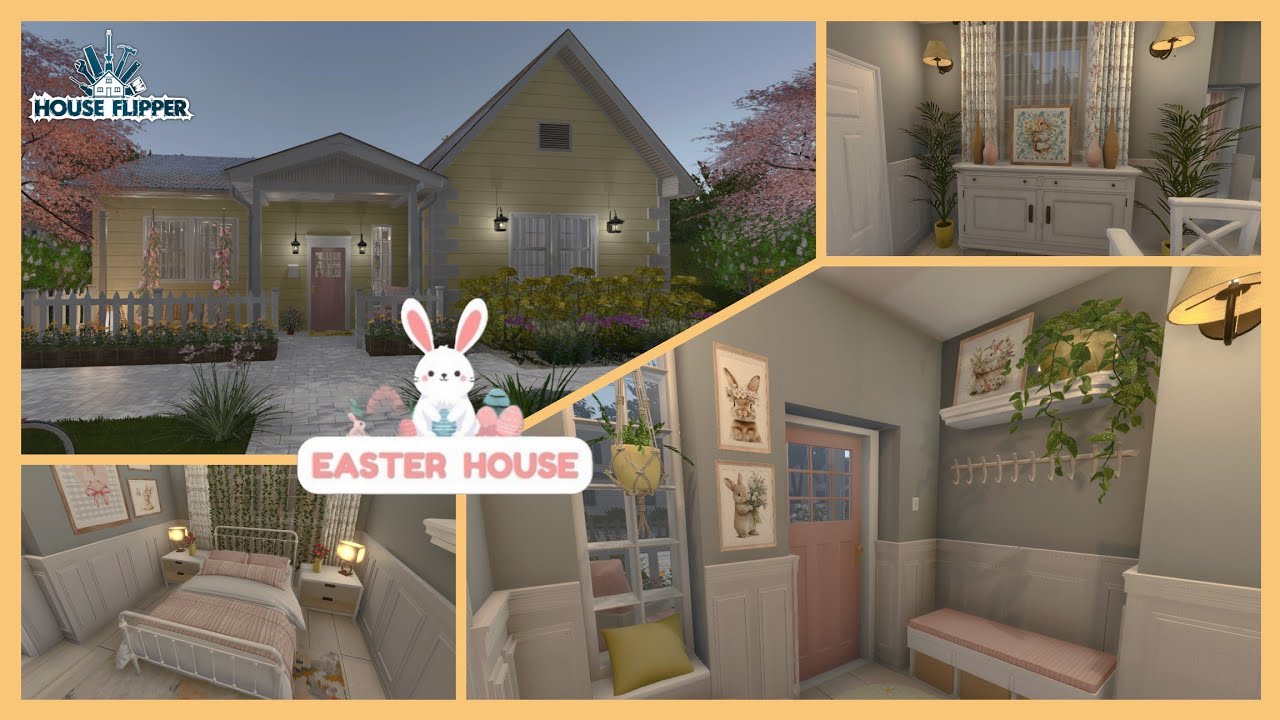 Cozy Easter Renovation 🐰🌸 | House Flipper | Remodelación de pascua