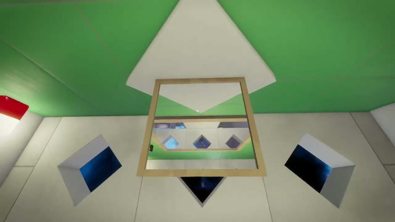 Mirror game without mirrors