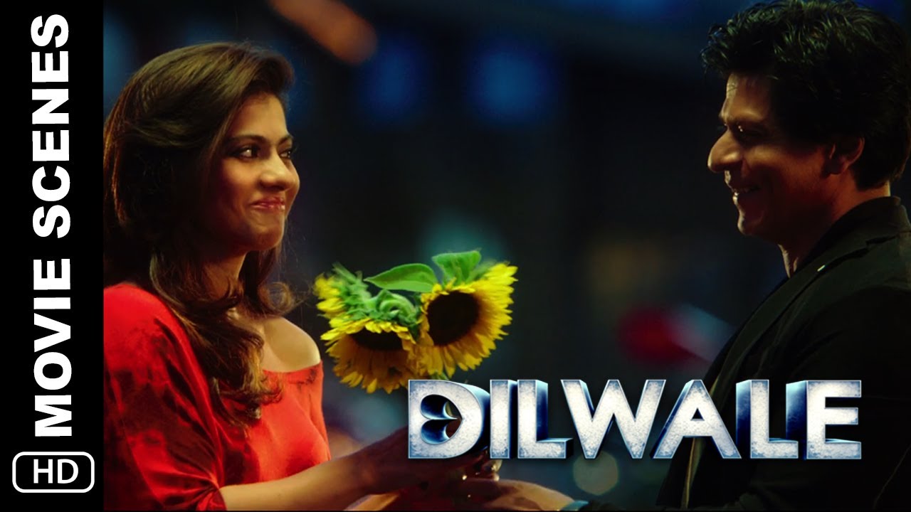 Meera & Kaali's Romantic Date | Dilwale Scene | Shah Rukh Khan, Kajol, Varun Dhawan, Kriti Sanon
