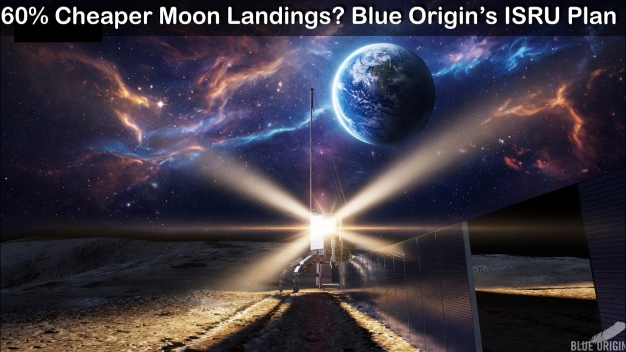 60% Cheaper Moon Landings? Blue Origin's ISRU Plan
