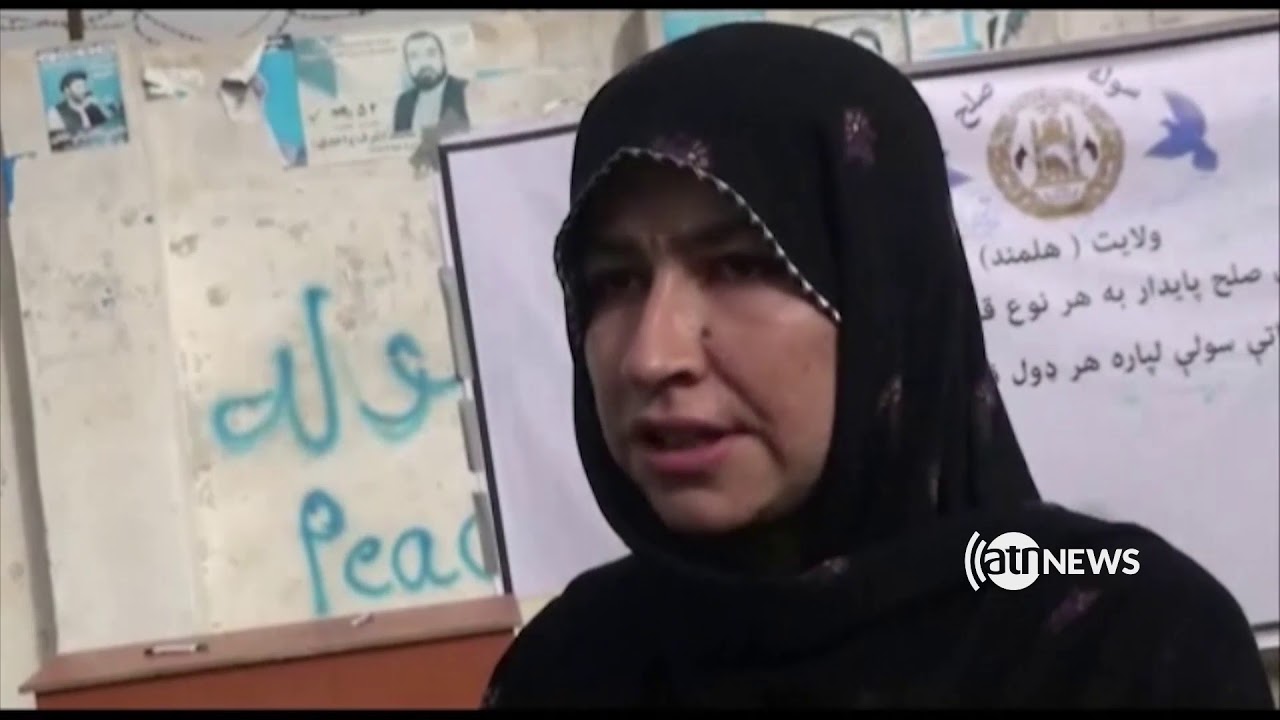 حرکت مدنی شماری از بانوان ولایت هلمند برای صلح