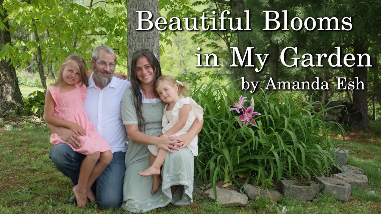 Beautiful Blooms in My Garden - Dan and Amanda - Official Music Video #gospel #original