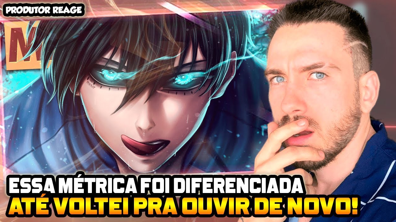 Tipo Itoshi Rin 🔷 ( Blue Lock ) Prod. Sidney Scaccio | MHRAP (REACT, análise)