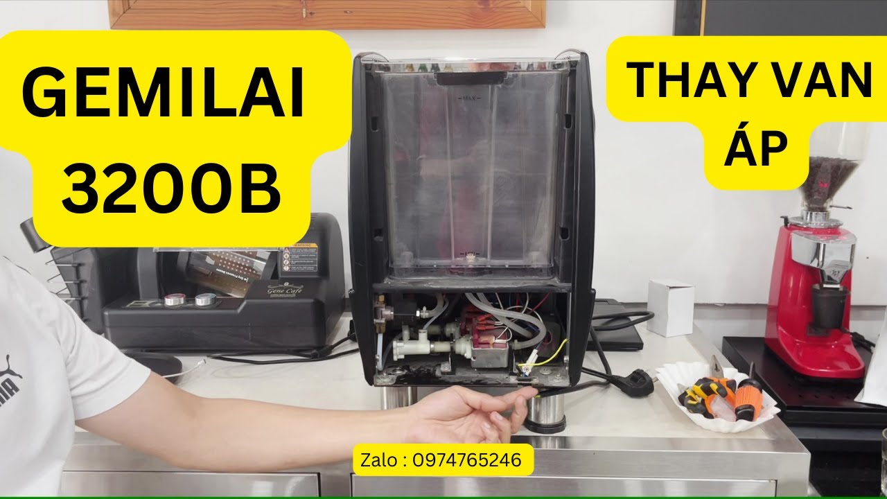 GEMILAI 3200B | Thay van áp dễ như chơi