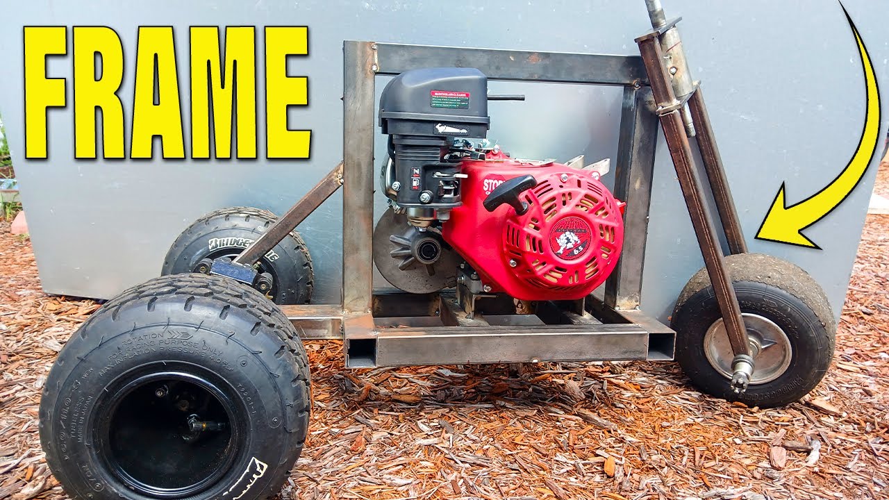 HOW I Build the Cheapest Mini TRIKE FRAME on the Internet