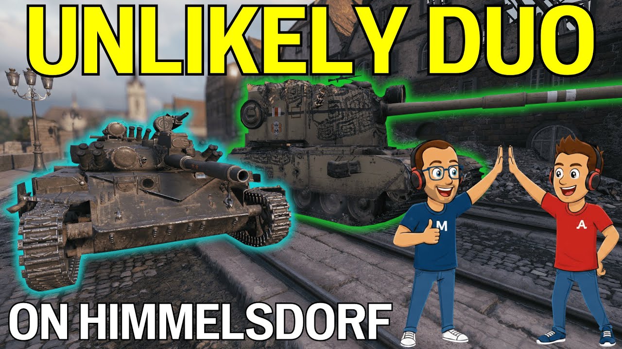 FV4005 and T-100 LT | The Two Worst Tanks on Himmelsdorf… | World of Tanks