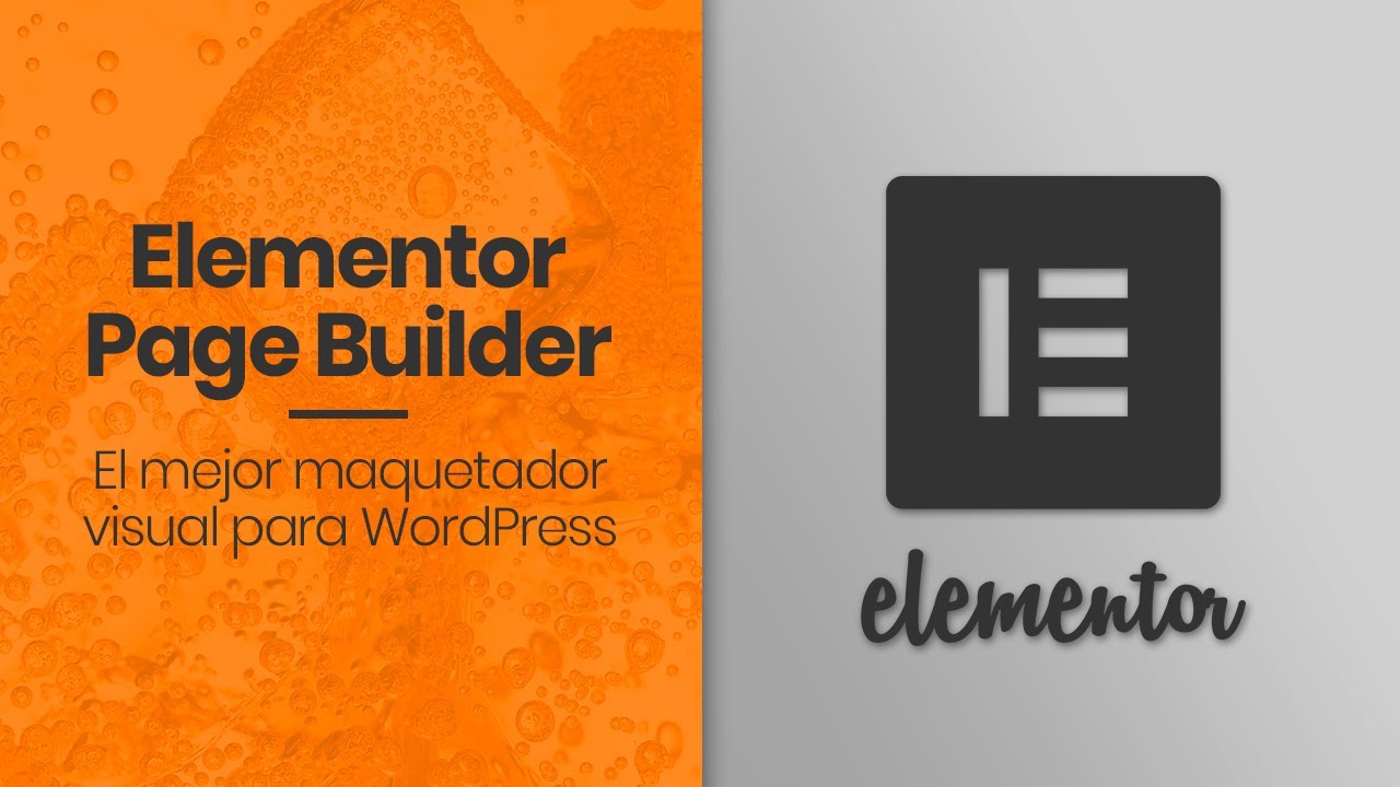 Cómo diseñar una página web con Elementor Page Builder