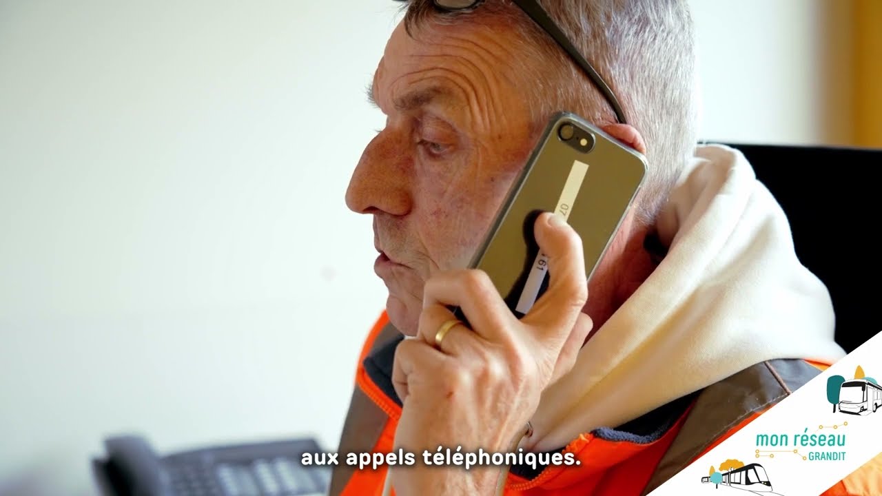 Portrait de Michel - Médiateur chantier du tramway à Brest, quartier Lambézellec