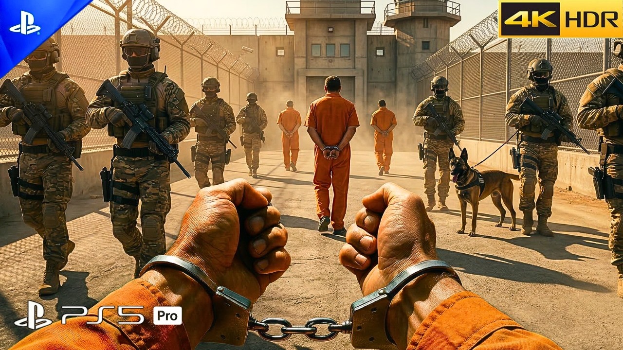 Impossible Prison Break From the Tightest Security | Ultra-Realistic Gameplay [PS5 4K]