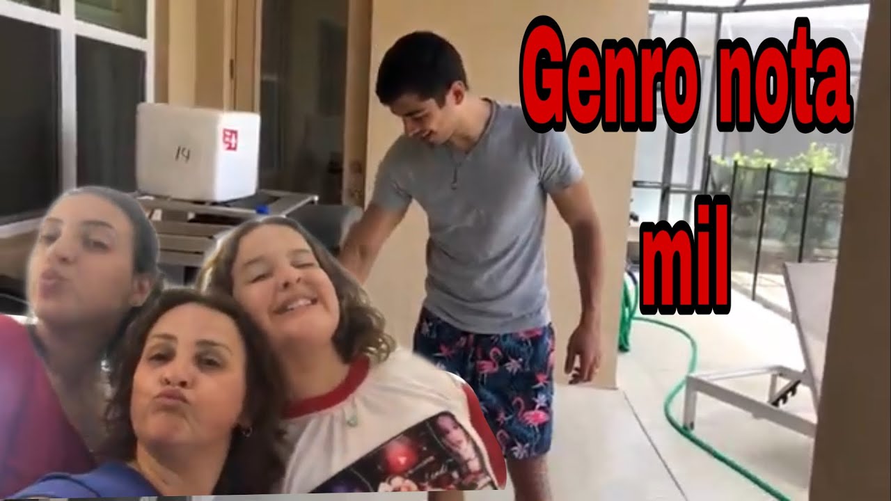 ROTINA DA MANHĀ- coloquei meu genro pra lavar a varanda