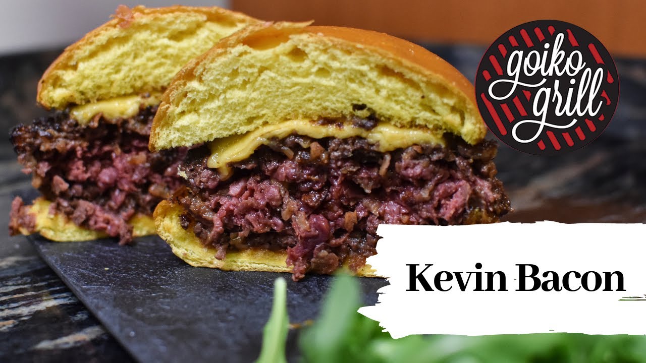 Receta hamburguesa KEVIN BACON del GOIKO GRILL | Cómo hacer la hamburguesa PERFECTA