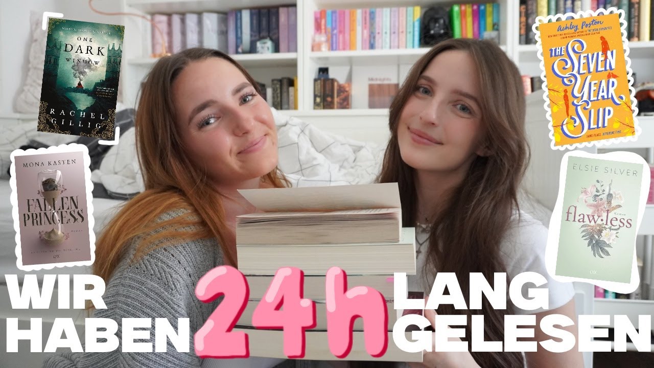 schaffen wir es 24h am st&uuml;ck zu lesen? | *spoilerfreier lesevlog 🌸