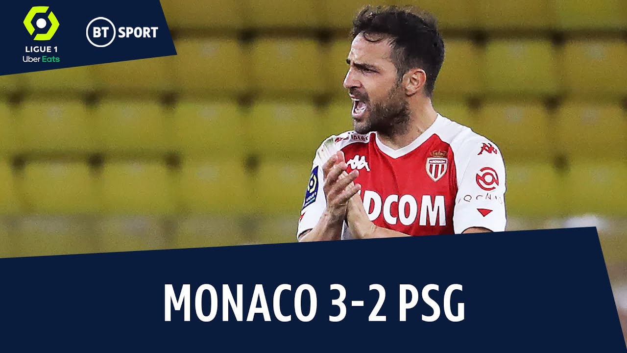 Monaco v PSG (3-2) | Ligue 1 Highlights
