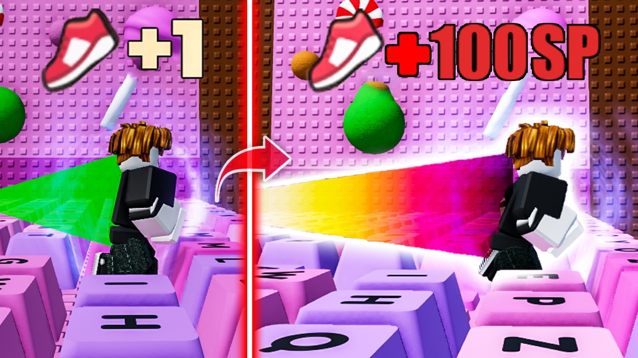I Started At 0 Speed To Reach 100 Septillion Speed in +1 Keyboard Escpae