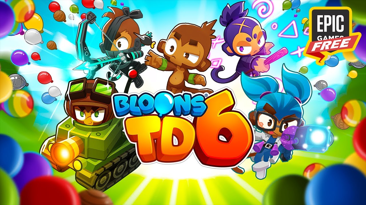 Bloons TD 6  is FREE on Epic Games Store