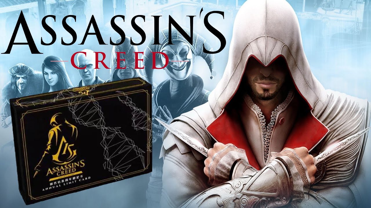 ЭПИЧНАЯ ЛИМИТКА! КОЛЛЕКЦИОННЫЕ КАРТОЧКИ ПО АССАСИНУ / OPENING ASSASSIN'S CREED COLLECTION CARDS BOX
