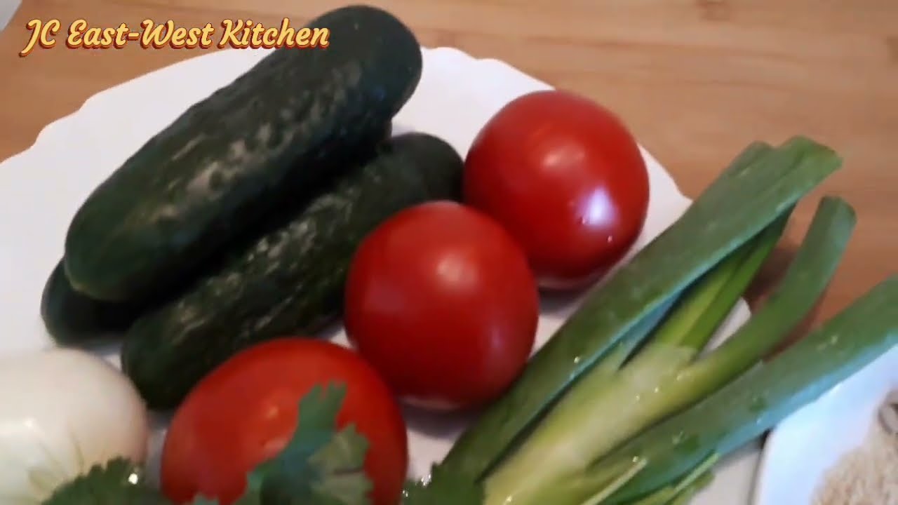 Summer salad/Sommer Salat/Летний салат🍅🥒