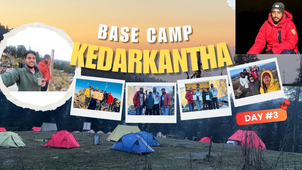 Kedarkantha Day 3 | Juda Ka Talab to Kedarkantha Base Camp